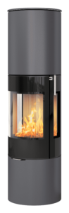 Rais Viva 160 L Glaslucka med sidoglas Platina, toppansluten, classic topp