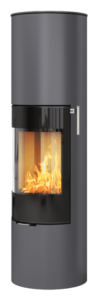 Rais Viva 160 L Glaslucka Platina, toppansluten, classic topp