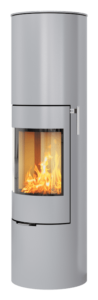 Rais Viva 160 L Stållucka silver, bakansluten, classic topp