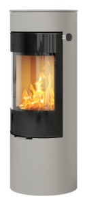 Rais Viva 120 L Glaslucka Nickel, toppansluten, classic topp