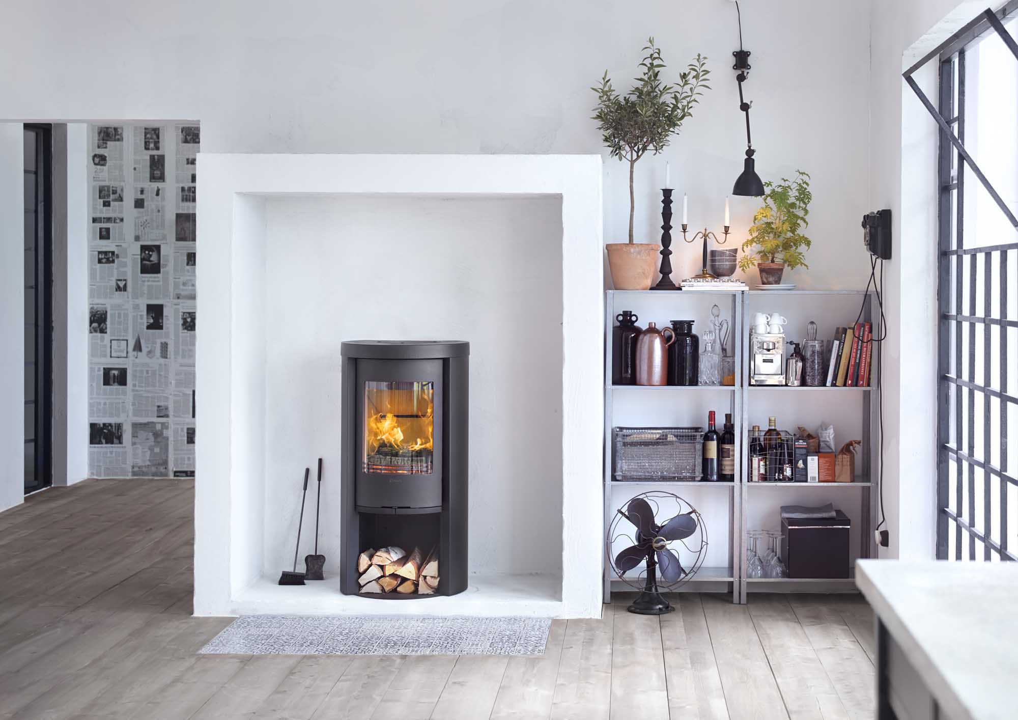 Kamin med glaslucka – effektiv och miljövänlig värmekälla